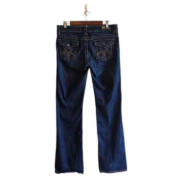 Kut From the Kloth So Low Bootcut Jeans in Proud Wash Sz 10 - Picture 4 of 9